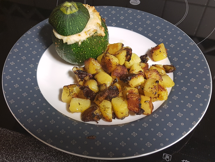 Zucchini Gefuellt
